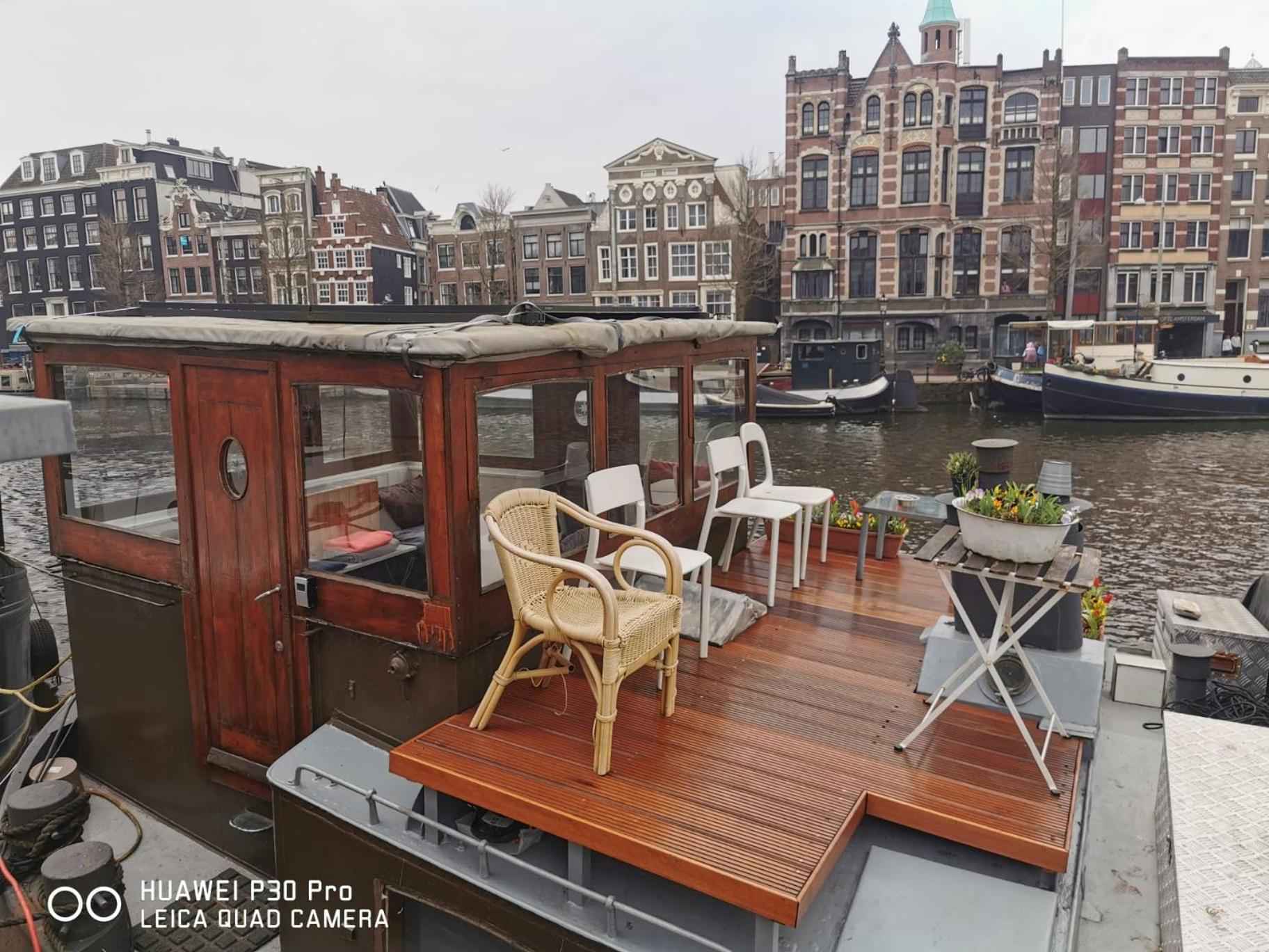 Waterloo Square River Vieuw Houseboat Амстердам Екстер'єр фото